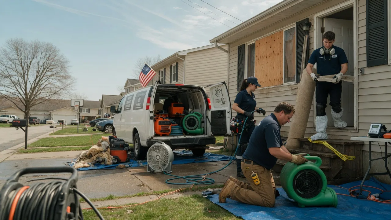 Water Damage Restoration in Brush Creek, TN near me